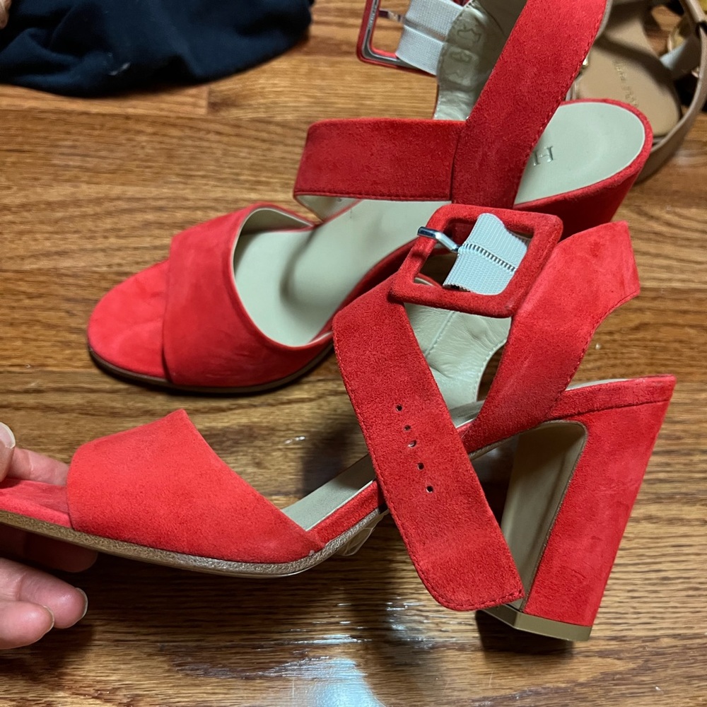 Hobbs London red sandal